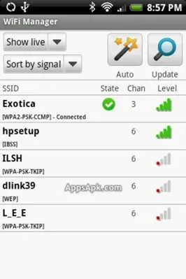 WiFi Manager & Booster android App screenshot 1